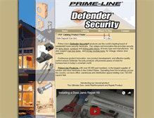 Tablet Screenshot of defender-security.net